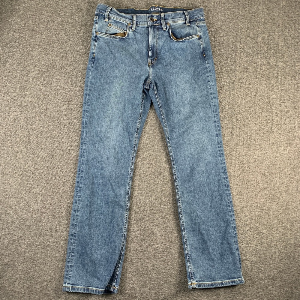 Tecovas Jeans Men 30x29 Slim Straight Pant Western Cowboy Ranch Gaucho